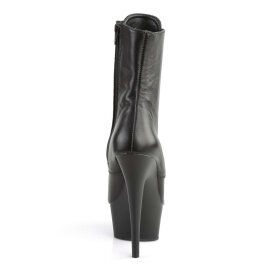 Pleaser DELIGHT-1020 Black Leather/Black EU-35 / US-5