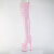 Pleaser FLAMINGO-3850 Platform Overknee Boots Patent Pink