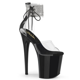 Pleaser FLAMINGO-824RS Platform Sandalettes Clear...