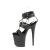 Pleaser FLAMINGO-861 Platform Sandalettes Clear Black