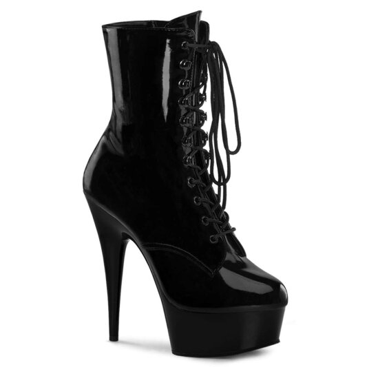 Pleaser DELIGHT-1020 Black Patent/Black EU-35 / US-5