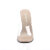 Fabulicious GALA-01 Mules Clear Beige