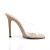 Fabulicious GALA-01 Mules Clear Beige