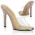 Fabulicious GALA-01DMM Mules Clear Rhinestones Gold