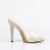Fabulicious GALA-01DMM Mules Clear Rhinestones Gold