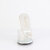 Fabulicious GALA-01DSP Mules Clear Rhinestones Transparent