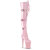 Pleaser INFINITY-3028 Platform Overknee Boots Clear Rhinestones Pink