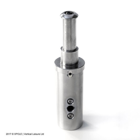 X-Pole Top Adapter for Ball Mount Ceiling Mount Chrome