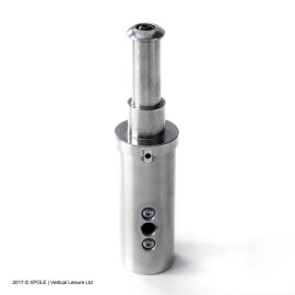 X-Pole Top Adapter for Ball Mount Ceiling Mount Chrome