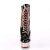 Pleaser DELIGHT-1020 Black Patent/Rose Gold Chrome EU-37 / US-7