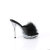 Fabulicious LIP-101-8 Mules Clear Black