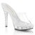 Fabulicious LIP-101SDT Mules Clear
