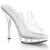 Fabulicious LIP-102 Mules Clear