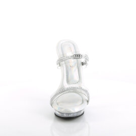 Fabulicious LIP-102-2 Mules Clear