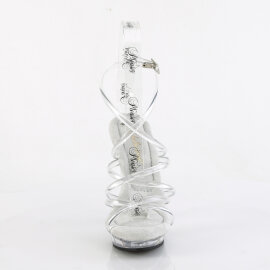 Fabulicious LIP-106 Sandalettes Clear