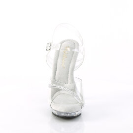 Fabulicious LIP-108R Sandalettes Clear
