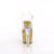 Pleaser LOVESICK-708SG Platform Sandalettes Clear Glitter Rhinestones Gold