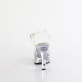 Fabulicious MARTINI-508 Platform Sandalettes Clear