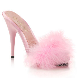 Fabulicious POISE-501F Mules Baby Pink