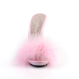 Fabulicious POISE-501F Mules Baby Pink