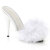 Fabulicious POISE-501F Mules White