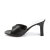 Fabulicious ROMANCE-301-2 Mules Faux Leather Black