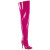 Pleaser SEDUCE-3000WC Overknee Boots Patent Pink