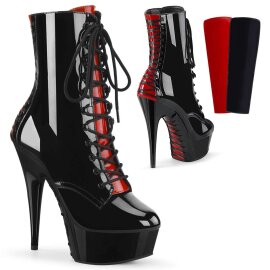 Pleaser DELIGHT-1020FH Black Patent/Black EU-42 / US-12