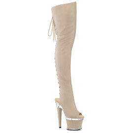 Pleaser SPECTATOR-3030 Platform Overknee Boots Faux...