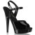 Fabulicious SULTRY-609 Platform Sandalettes Patent Black