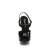 Fabulicious SULTRY-609 Platform Sandalettes Patent Black