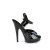 Fabulicious SULTRY-609 Platform Sandalettes Patent Black