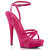 Fabulicious SULTRY-638 Platform Sandalettes Patent Pink