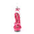 Fabulicious SULTRY-638 Platform Sandalettes Patent Pink