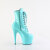 Pleaser ADORE-1020 Platform Ankle Boots Patent Turquoise EU-36 / US-6