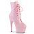 Pleaser ADORE-1020 Platform Ankle Boots Faux Leather Pink EU-38 / US-8
