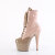 Pleaser ADORE-1020DC Platform Ankle Boots Patent Beige EU-42 / US-12