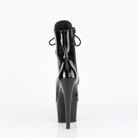 Pleaser ADORE-1020ESC Platform Ankle Boots Patent Black EU-35 / US-5