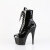 Pleaser ADORE-1020ESC Platform Ankle Boots Patent Black EU-35 / US-5
