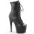 Pleaser ADORE-1020ESC Platform Ankle Boots Faux Leather Black EU-36 / US-6