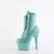 Pleaser ADORE-1020GP Platform Ankle Boots Patent Glitter Turquoise EU-43 / US-13