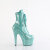 Pleaser ADORE-1020GP Platform Ankle Boots Patent Glitter Turquoise EU-43 / US-13