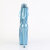 Pleaser ADORE-1020GP Platform Ankle Boots Patent Glitter Baby Blue EU-35 / US-5