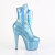 Pleaser ADORE-1020GP Platform Ankle Boots Patent Glitter Baby Blue EU-35 / US-5