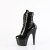 Pleaser ADORE-1020GP Platform Ankle Boots Patent Glitter Black EU-40 / US-10