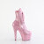 Pleaser ADORE-1020GP Platform Ankle Boots Patent Glitter Baby Pink EU-43 / US-13