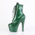 Pleaser ADORE-1020GP Platform Ankle Boots Patent Glitter Green EU-40 / US-10