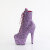 Pleaser ADORE-1020GWR Platform Ankle Boots Glitter Lavender EU-40 / US-10