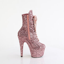 Pleaser ADORE-1020GWR Platform Ankle Boots Glitter Gold EU-39 / US-9