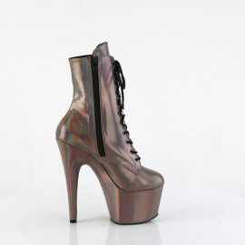 Pleaser ADORE-1020HG Platform Ankle Boots Hologram Multicolored EU-37 / US-7